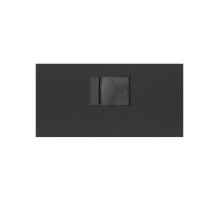 Simon 100 Черный матовый Накладка розетки RJ45