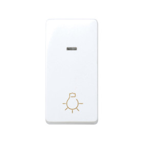 Simon 27 Мех Белая Кнопка клавишная 