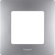 Рамка 1 пост - Legrand Etika - алюминий