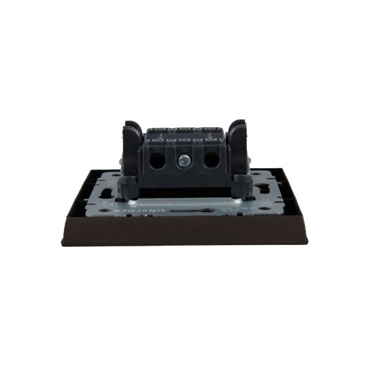 BRITE Выключ. 2-кл. 10А в сб. ВСР10-2-0-БрТБ бр. IEK