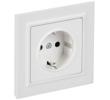 IEK BRITE Роз. с з/к/ш 16А в сб. РСР14-1-0-БрАБ а/б