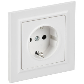 IEK BRITE Роз. с з/к/ш 16А в сб. РСР14-1-0-БрАБ а/б