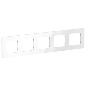 FLITE Рамка 5-мест. РУ-5-К-ФлБ бел. IEK