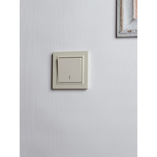 BRITE Выключ. 1-кл. прох. с инд. 10А ВС10-1-7-БрКр беж. IEK