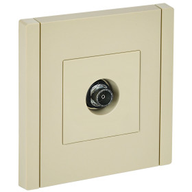 IEK FORTE&PIANO Ваниль Розетка TV оконечная FP428