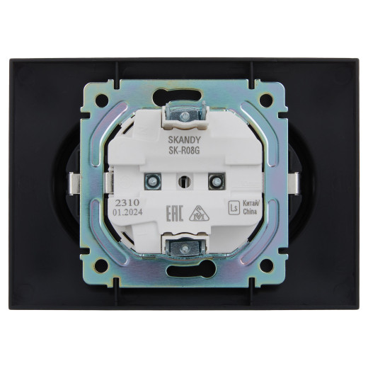 SKANDY Роз. 2-я с з/к без з/ш 16А сб. SK-R08G граф. IEK