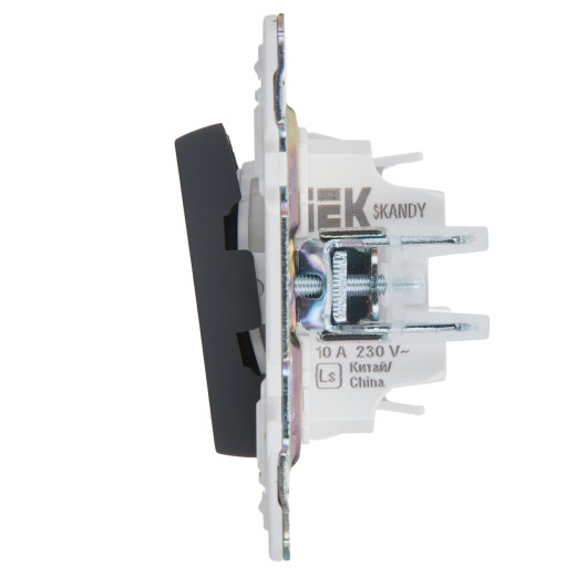 SKANDY Выключ. жалюзи 10А SK-V12G граф. IEK