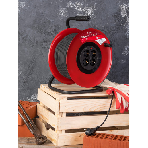 Удлинитель на катушке 