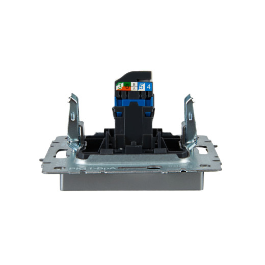 BRITE Роз. комп. RJ45 кат.6 РК11-БрА алюм. IEK