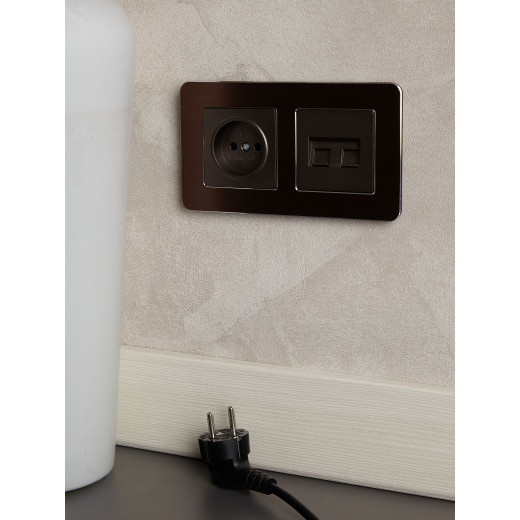 BRITE Роз. без з/к/ш 10А РС10-1-0-БрТБ бр. IEK