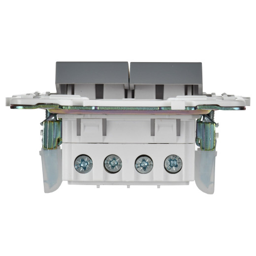 SKANDY Выключ. 2-кл. перекр. 10А SK-V06Gr сер. IEK