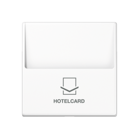 JUNG Белый Выключатель карточный