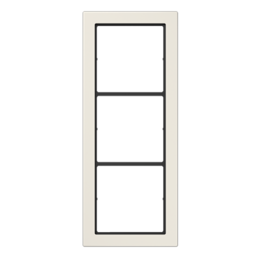 Рамка 3-кратная, слоновая кость