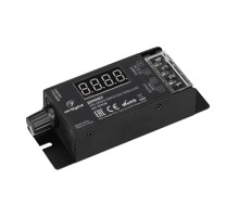 Arlight Диммер ARL-SIRIUS-DIM (12-24V, 1x25A, 2.4G) (IP20 Металл, 3 года)