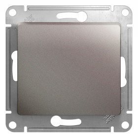 Systeme Electric Glossa Платина Переключатель 1-клавишный, сх.6,10AX
