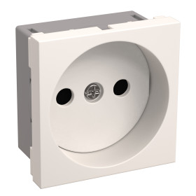 IEK PRIMER РКС-20-20-П-К Розетка без з/к 2к (на 2 модуля) ПРАЙМЕР белая