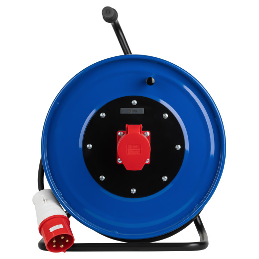 Удлинитель силовой ЭРА IND380-RM-1e-5x2,5-20m-IP44 на 380В на катушке 1 розетка CEE 5P 20м КГ 5х2,5 32A IP44