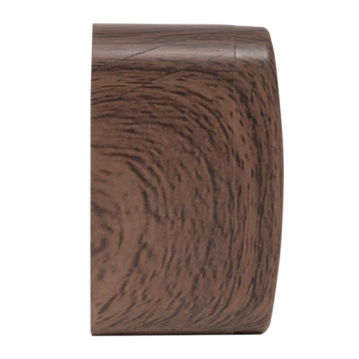 Розетка TV 1-местная ОП Минск 75Ом 5-862МГц тёмное дерево EKF