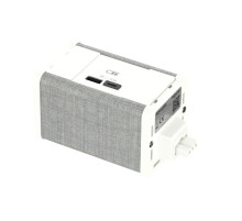 Schneider Electric Unica System+ Блок 2xUSB A/C БЕЛЫЙ/СЕРАЯ ТКАНЬ