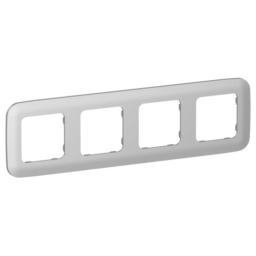 FLITE Рамка 4-мест. РУ-4-А-ФлА ал. IEK