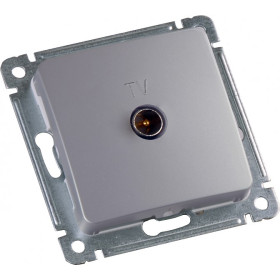 Hegel Мастер внутр Серебро РСТВ-401-06 Розетка телевизионная оконечная, механизм