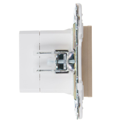 SKANDY Роз. USB A+C 3,1А SK-R14Sh шамп. IEK