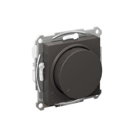 Systeme Electric AtlasDesign Базальт Светорегулятор (диммер) повор-нажим, LED, RC, 400Вт, механизм