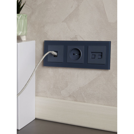 BRITE Роз. комп. RJ45 кат.6 РК11-БрМ мар. IEK