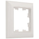 BRITE Рамка 1-мест. РУ-1-Бр бел./бел. IEK