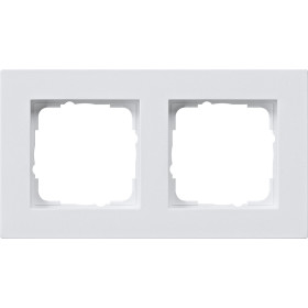 Gira Белый Рамка 2-ая заподлицо