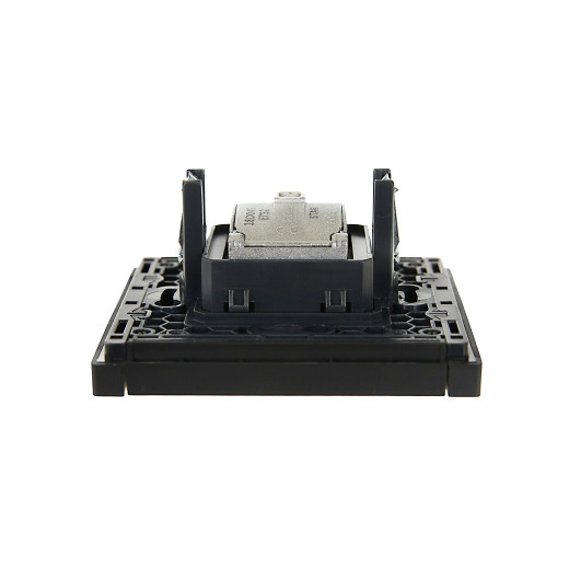 FORTE&PIANO Роз. двойная TV+SAT FP138 чер. IEK