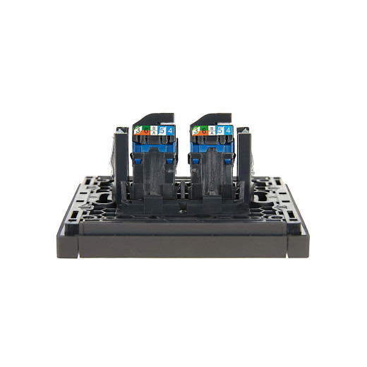 FORTE&PIANO Роз. комп. 2-ая RJ45 кат.6 FP334 сер. IEK