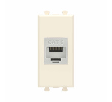 DKC Avanti Компьютерная розетка RJ-45 без шторки модульная, кат.6 экранированная, 