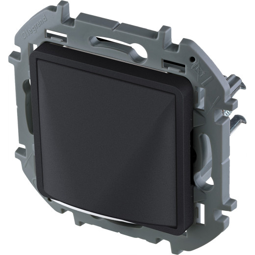 Вывод кабеля IP21 - Legrand/Daccord Inspiria - с зажимом для кабеля - антрацит