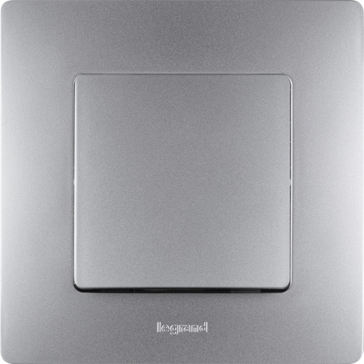 Рамка 1 пост - Legrand Etika - алюминий