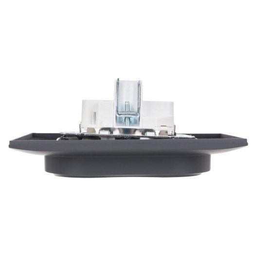 SKANDY Роз. 2-я с з/к без з/ш 16А сб. SK-R08T титан IEK