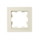 BRITE Рамка 1-мест. IP44 РУ-1-БрКр-44 беж. IEK