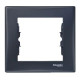 SEDNA РАМКА 1-постовая, ГРАФИТ