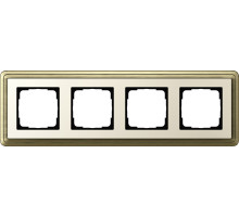 Gira ClassiX Бронза/Кремовый Рамка 4-ая