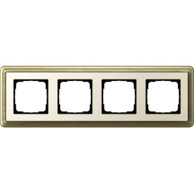 Gira ClassiX Бронза/Кремовый Рамка 4-ая