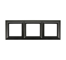 JUNG EcoProfi Standart Черный матовый Рамка 3-ая