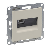 Legrand/Daccord SUNO Слоновая кость Телефонная розетка RJ11 одиночная..