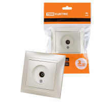 TDM Розетка телевизионная простая (0-2400МГц, 