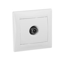 Legrand DIY Valena Бел (в сборе с рамкой) Розетка TV единственная 1,5 дБ.