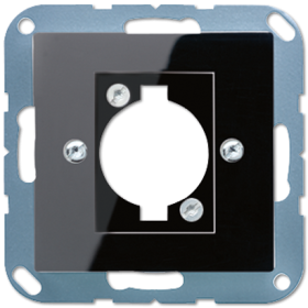 JUNG крышка для розетки, чёрный