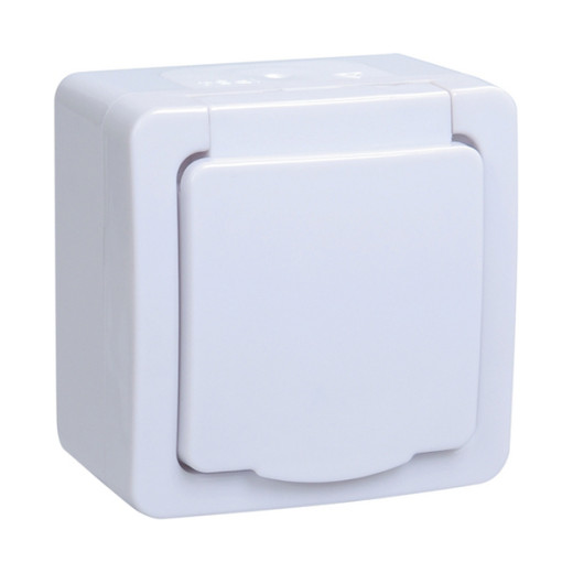 РСб20-3-ГПБб роз.1м с з/к о/у IP54 (цвет крышки:белый) ГЕРМЕС PLUS