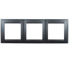 Simon 15 Графит Рамка 3-ая