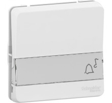 Schneider Electric Mureva Styl Бел Выключатель кнопочный с полем для маркировки, IP55
