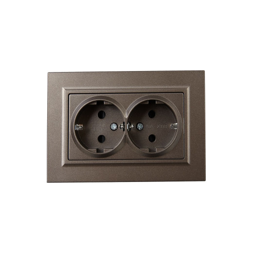 BRITE Роз. 2-я с з/к/ш 16А в сб. РСш12-3-БрТБ бр. IEK