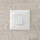 Диммер кнопочный в стену для LED ламп, Avanti, белое облако